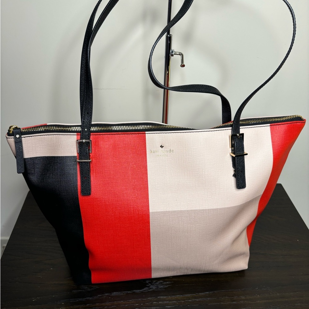 Kate Spade Red and Black Women's Bag
